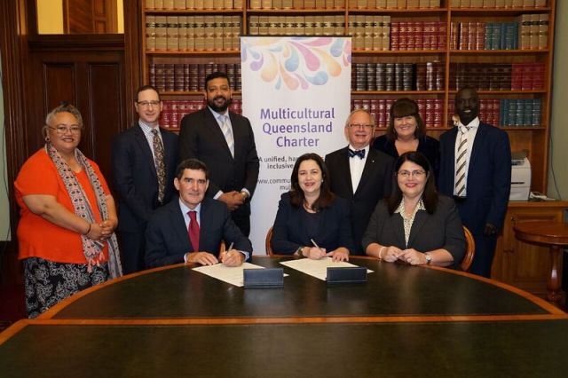 Signing of the Multicultural Queensland Charter